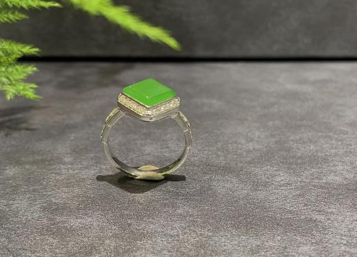 【御珠宫坊】金镶碧玉戒指 商品图6