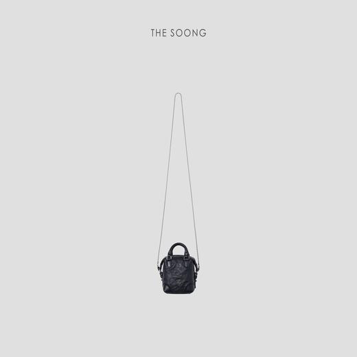 THESOONG’口红链条包’抓皱真皮羊皮高级感精致斜挎包HBBB4110 商品图0