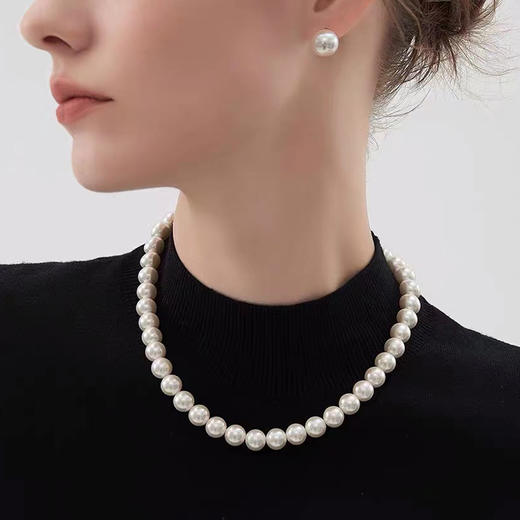 【贝诗珠宝】 人造珍珠首饰系列（人造澳白、大溪地、akoya、真多麻）项链手链耳钉 礼盒装 商品图8