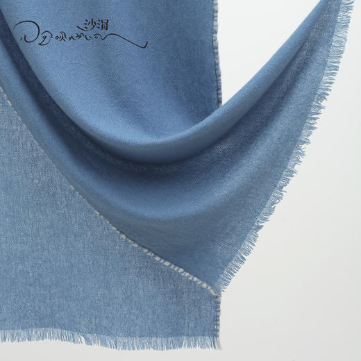 西藏手工氆氇羊绒围巾SJF94P391W 商品图8