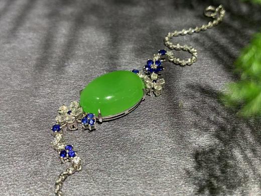 【御珠宫坊】金镶碧玉手链 商品图0