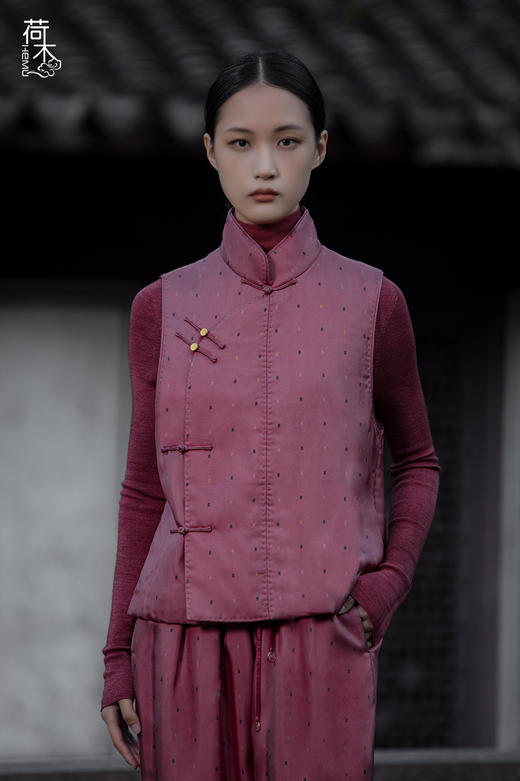 荷木HEMU丨宋·夹棉马甲 商品图4