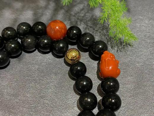 【御珠宫坊】墨玉子料珠串 商品图3