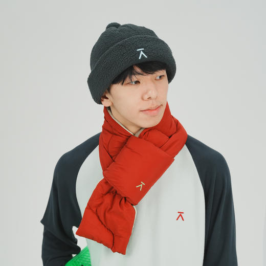 【品牌直发】ACMEITEM爱棵米户外冬季绗棉围巾保暖柔夹棉多色围巾男女 GAF3530470G 商品图3