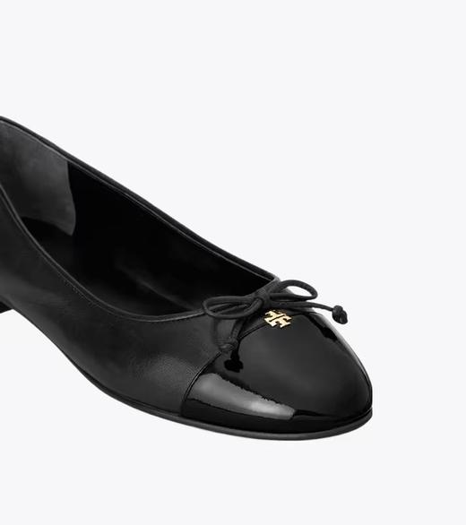 TORY BURCH 芭蕾平底鞋女  154511-004-F 黑色.【鞋底有膜，试穿小心】 商品图1