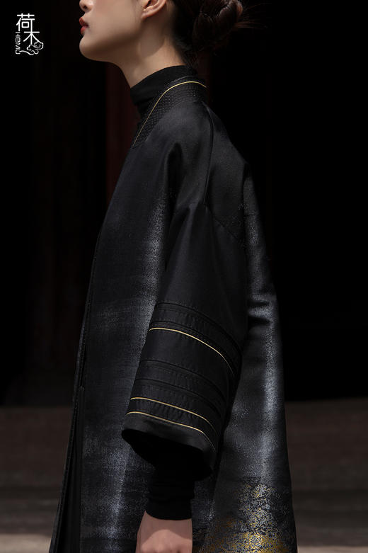 荷木HEMU丨高定锦上·长外套 商品图3