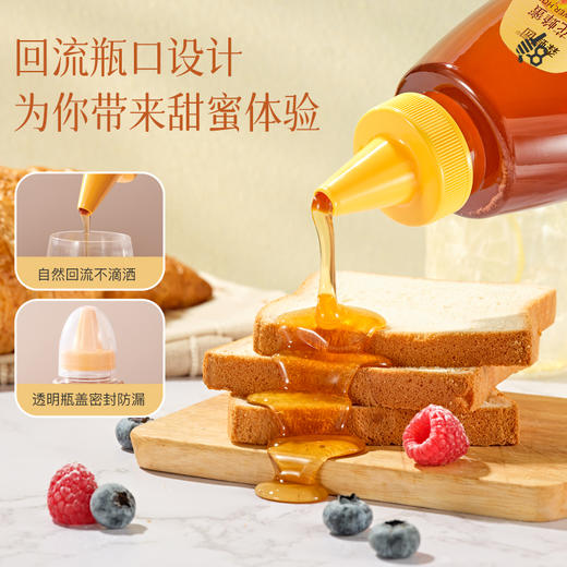 森蜂园 蜂蜜1000g /瓶农家自产百花蜂蜜 商品图3