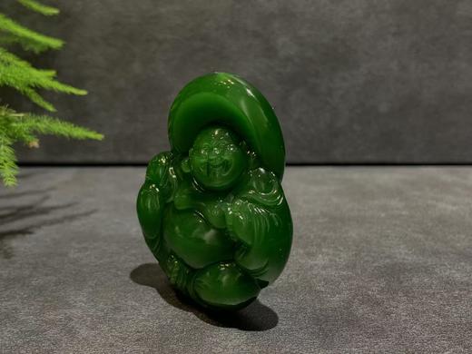 【御珠宫坊·传承系列】碧玉佛挂件 商品图3