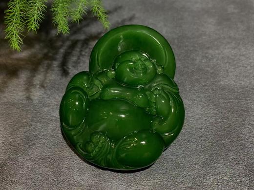 【御珠宫坊·传承系列】碧玉佛挂件 商品图4