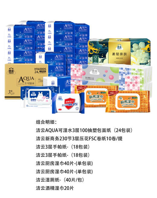 洁云悦享中秋纸品礼包 Ⅰ 商品图7
