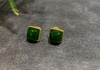 【御珠宫坊】金镶碧玉耳钉 商品缩略图4