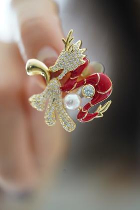 胸花「小福龙」