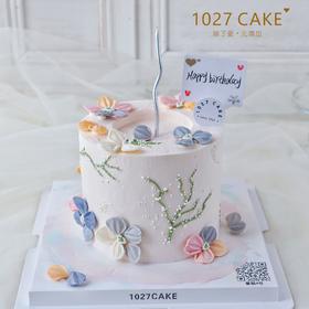 1027CAKE |    韩裱蛋糕 刮刀花