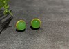 【御珠宫坊】金镶碧玉耳钉 商品缩略图1