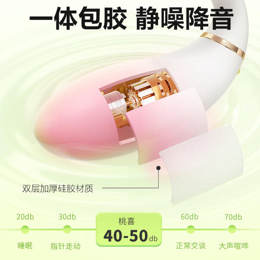 【女用器具】安可尼 桃喜吮吸震动APP遥控情趣跳蛋 商品图9