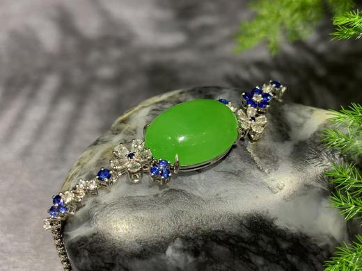 【御珠宫坊】金镶碧玉手链 商品图1