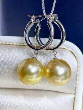 13mm金珠耳环耳坠