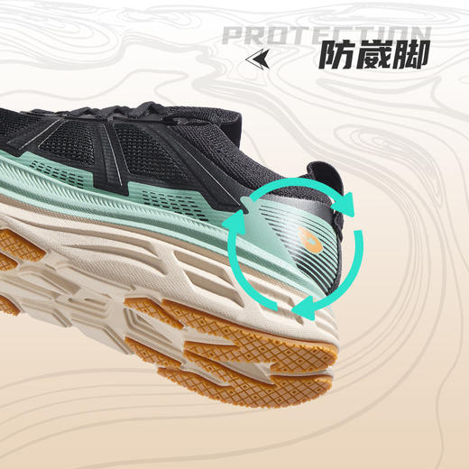 赛事专用 - 户外特工 微步 专业防滑减震徒步鞋 R23 商品图3