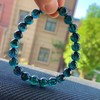 8mm单圈全色蓝碧玺手串 商品缩略图1
