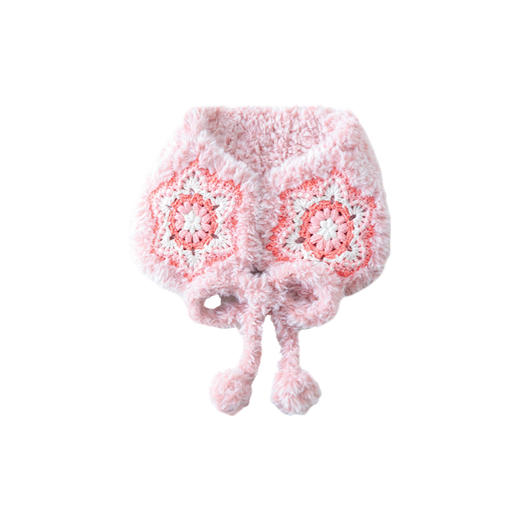 苏苏姐家莲笙两用护耳包手工diy钩针毛线团自制皮草线材料包 商品图4