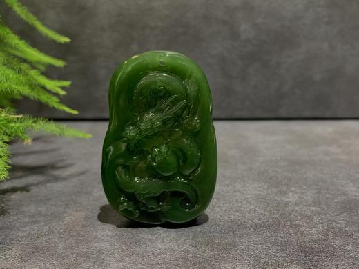 【御珠宫坊】碧玉龙牌 商品图0