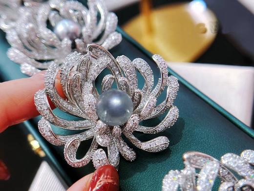 8mm-9mm akoya胸针 商品图2