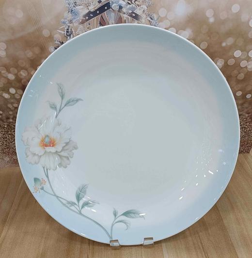 5F隆昌瓷器釉中花语10.5饭盘 商品图0