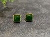 【御珠宫坊】金镶碧玉耳钉 商品缩略图0