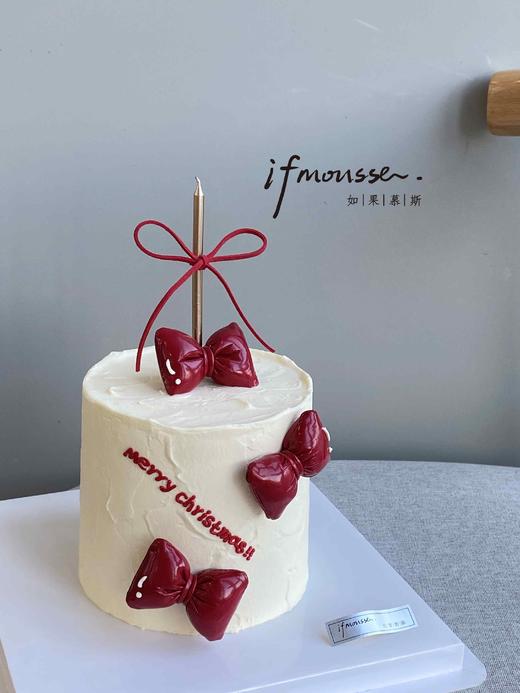 「女士」红色皮面蝴蝶结 商品图1