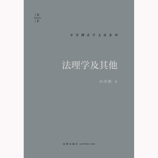 法理学及其他 卓泽渊著 法律出版社 商品图1