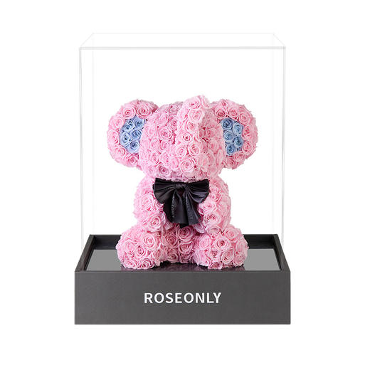 【告白神器】ROSEONLY诺誓 高端定制 永生玫瑰 玫瑰象 粉色 蓝色 红色  送朋友 送闺蜜 商品图3