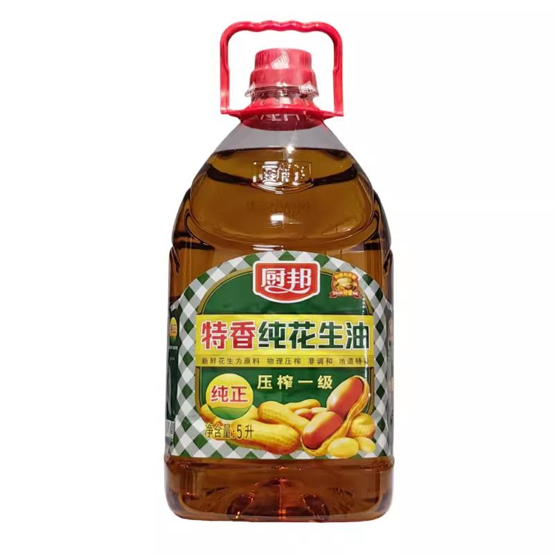 【甄选】厨邦特香花生油5L