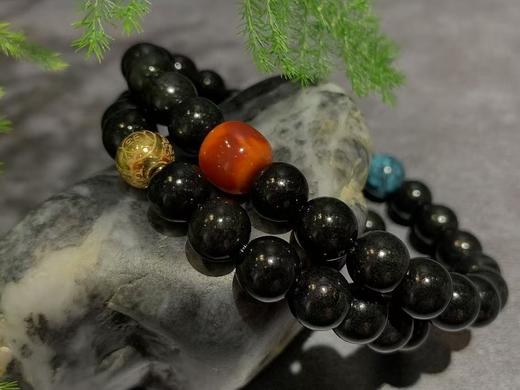 【御珠宫坊】墨玉子料珠串 商品图4