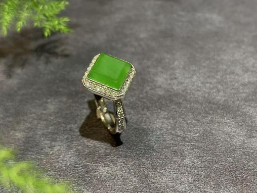 【御珠宫坊】金镶碧玉戒指 商品图5