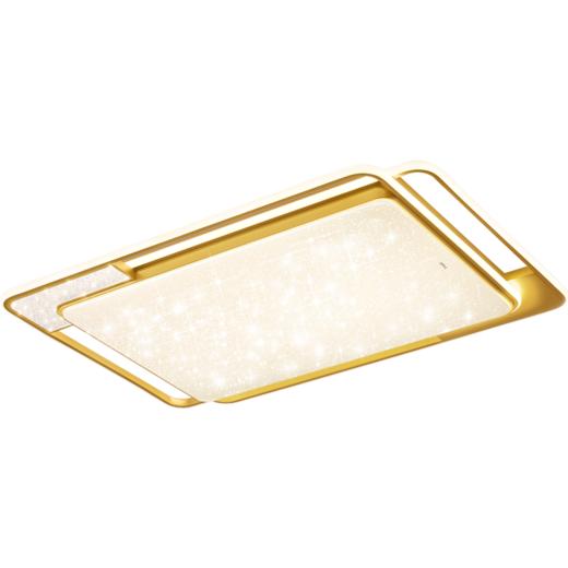 欧普（OPPLE）悦然客厅设计美学轻奢奶油风线面满天星吸顶灯套餐 商品图5