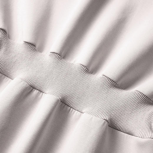 【2件9折】【Petit Bari】(多色)简约休闲收腰连帽卫衣连衣裙 商品图5