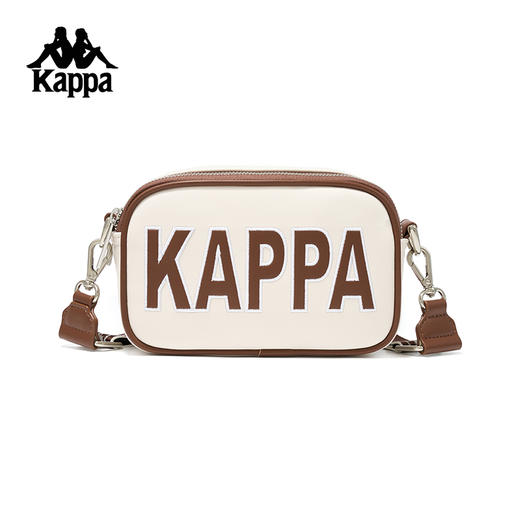 Kappa卡帕背靠背包包女式2025新款运动单肩包女斜挎包复古小方包K0F28BD10 商品图0