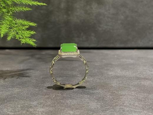 【御珠宫坊】金镶碧玉戒指 商品图3