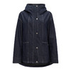 【2件9折】【Petit Bari】明线牛仔连帽风衣式外套
（水洗产品） 商品缩略图1