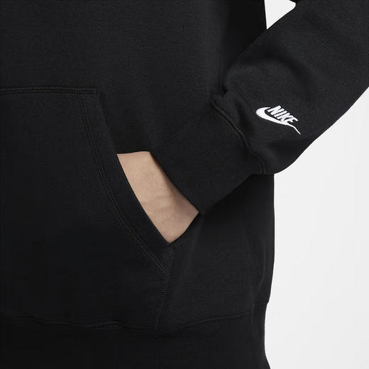 耐克NIKE2024冬季男子休闲运动经典宽松舒适连帽套头衫FZ0872-010 商品图3