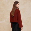 PH966斯尔丽24冬季新款双面撞色轻国风小短款简约通勤大衣外套 商品缩略图1