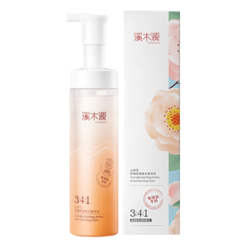 溪木源 山茶花沁透舒缓洁面泡沫 150ml/瓶