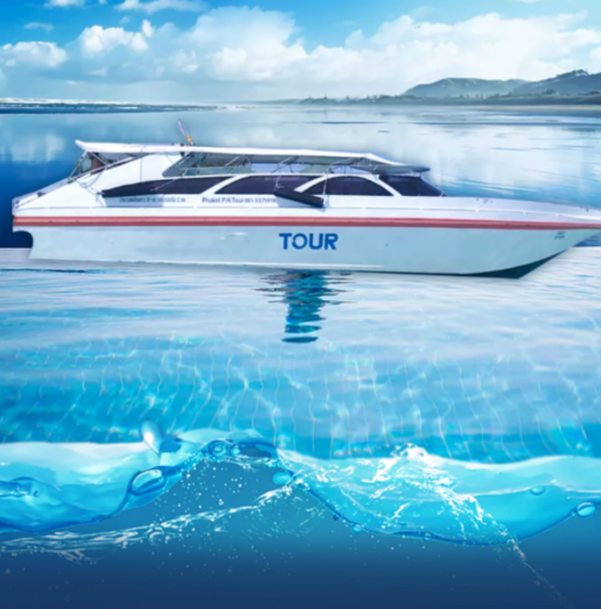 泰国普吉PH蛋岛快艇半日游/一日游[中文导游| 体验浮潜]