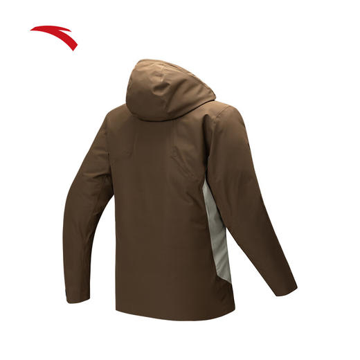 安踏雪壳羽绒服丨户外防泼水羽绒服女冬季连帽防风棉服162446901 商品图1