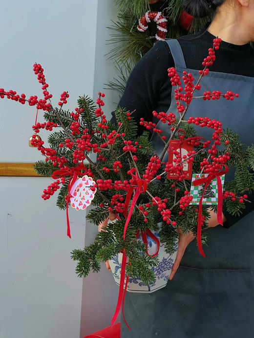 圣诞限定 ｜冬日恋歌 · 瓶花 （含花瓶） 商品图2