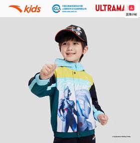 安踏儿童骑行系列男小童摇粒绒运动上衣352449601N