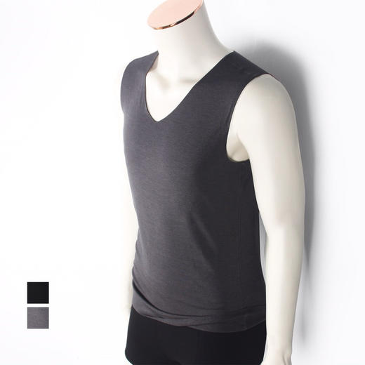 【团购】男士秒热微绒背心 有风度有温度 适合年轻人 不臃肿却保暖 秋衣 轻  绒  软  怎么都好穿 商品图0