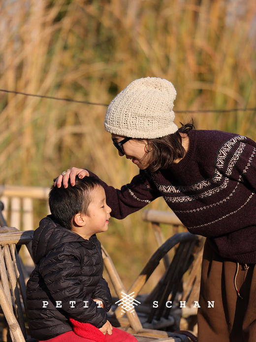 PETIT SCHAN小闪 #074 Inner Beauty 白馥美 羊绒手纺纱手工编织冷帽堆堆帽 商品图6