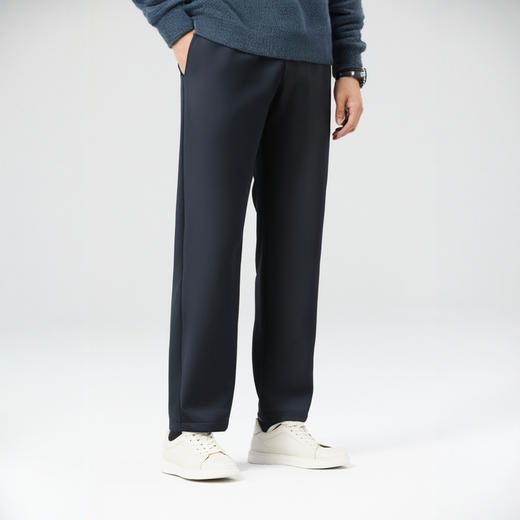 【高弹加绒】圣得西裤子男款秋冬运动裤男款直筒休闲裤 商品图1