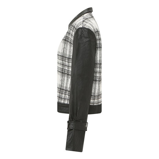 【2件9折】【Petit Bari】小香风短款皮外套 商品图1